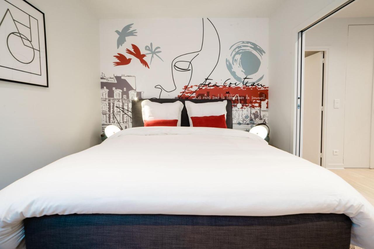 Suite Cocteau : Au Coeur De La Rive Gauche, Neuf, Design, 2/4/6 Personnes Paris Exteriör bild
